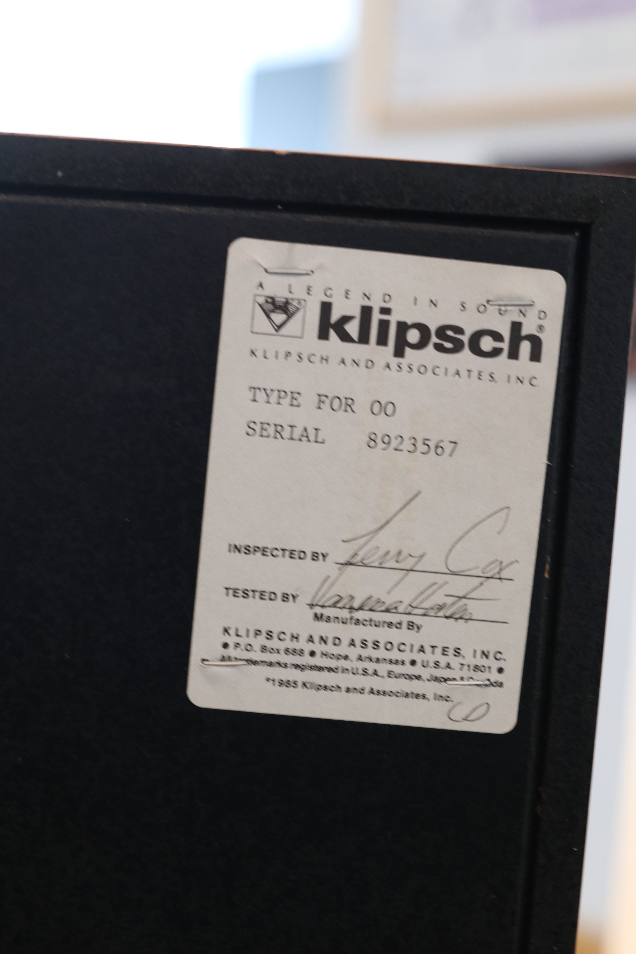 Klipsch Forte I - $1,499