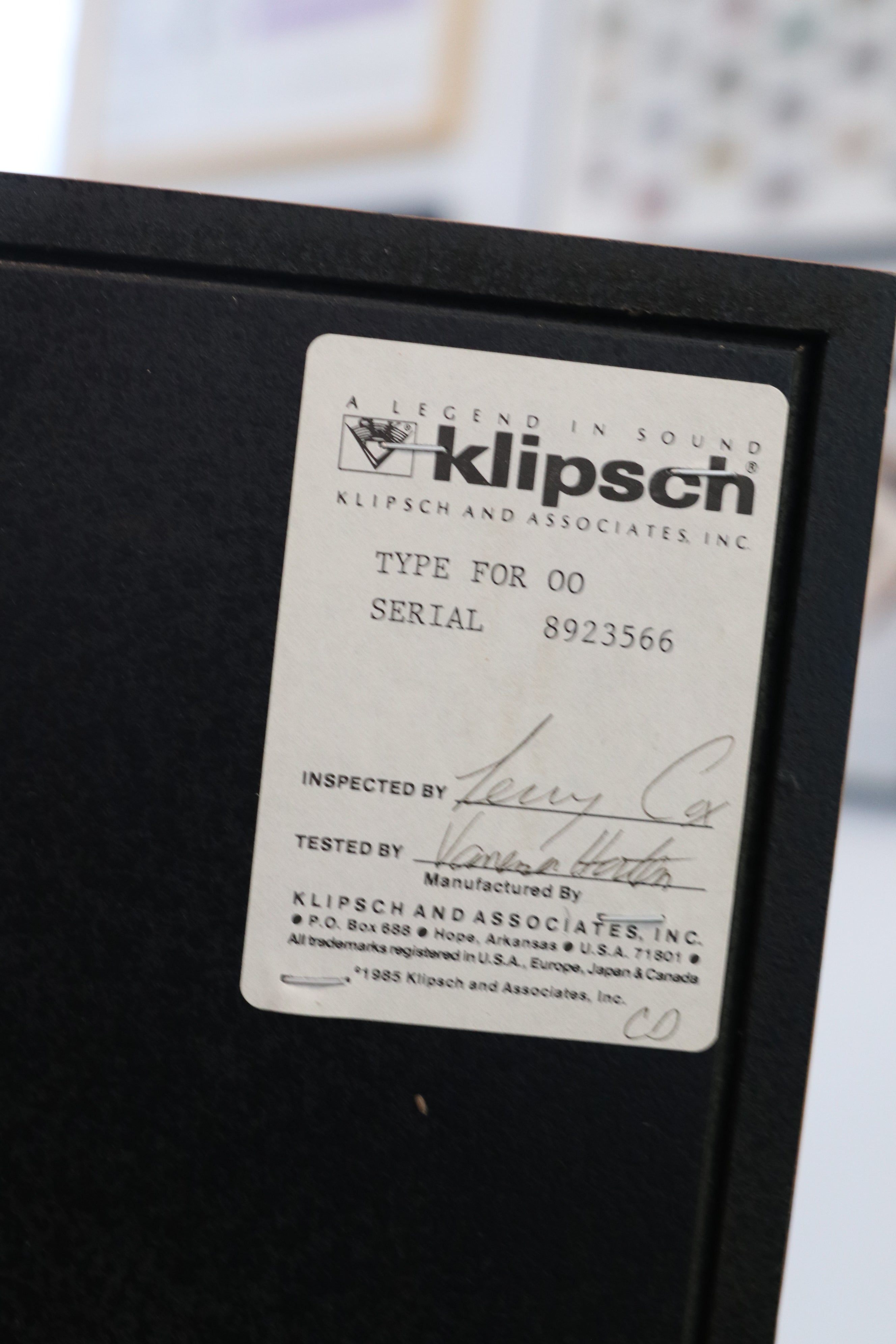 Klipsch Forte I - $1,499